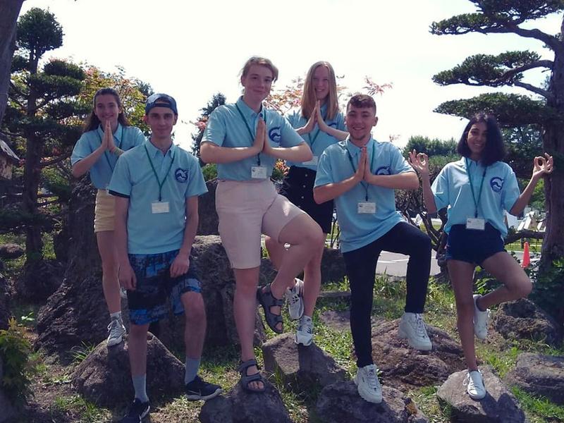 Kuva on koristekuva. Suomalaiset japanilaisten vieraana.