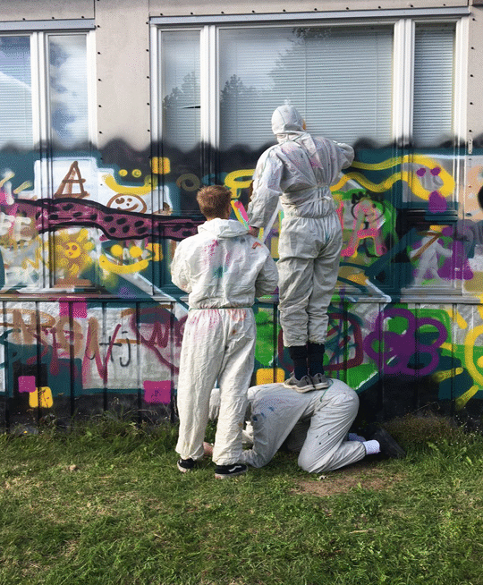 Kuva on Kangasalan lukion vuosikertomuksen 2022-2023 kansikuva.