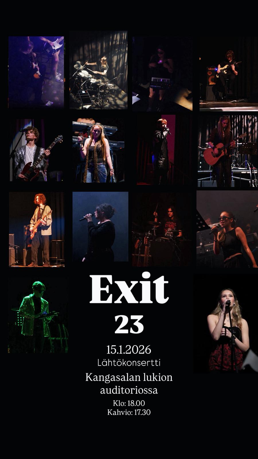 Kuva on Musa-abien päättökonsertin esite.